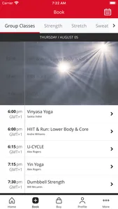 KXU - PAYG group fitness screenshot 1