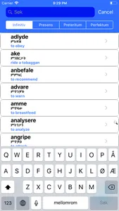 Tigrigna Norwegian Verb screenshot 1