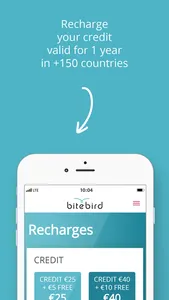 Bitebird selfcare screenshot 1