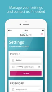 Bitebird selfcare screenshot 3