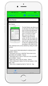 Mini Planner screenshot 3