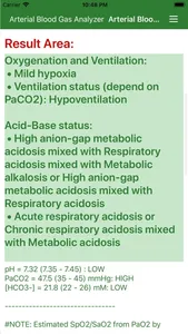 Arterial Blood Gas (Lite) screenshot 1