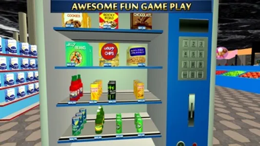 Vending Machine 3D Simulator & Fun Snack Games screenshot 0