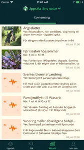 Uppsala läns Naturkarta screenshot 3