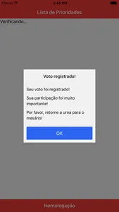Urna Consulta Popular - Treinamento screenshot 3