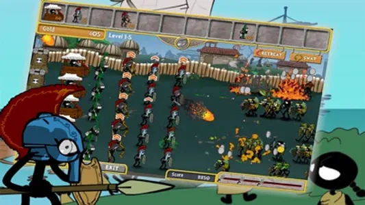 Stickman Battle:Defenders - Tower Defense Strategy screenshot 2