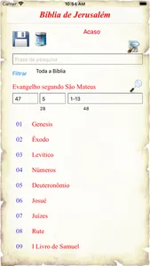 Biblia de Jerusalem Portoghese screenshot 0