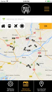 REZO CAB - Client screenshot 3
