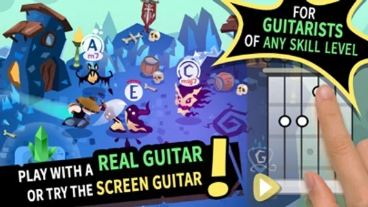 Slashy Chords: Guitar Warriors screenshot 0