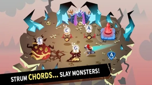 Slashy Chords: Guitar Warriors screenshot 1