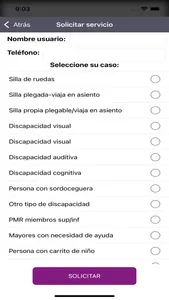 Servicio de Asistencia screenshot 3