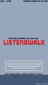 Listen and Walk screenshot 0