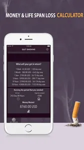 Quit Smoking-App : Stop Smoking Cigarettes screenshot 1