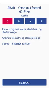 SBAR LSH screenshot 4