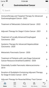 ASCO Guidelines screenshot 2