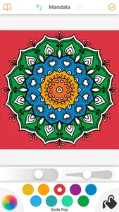 Mandala Coloring Book 4 Adults screenshot 3