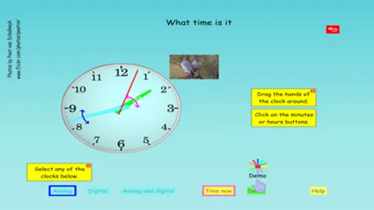 Telling Time Animation screenshot 2