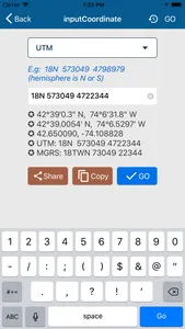 Map Coordinate screenshot 5