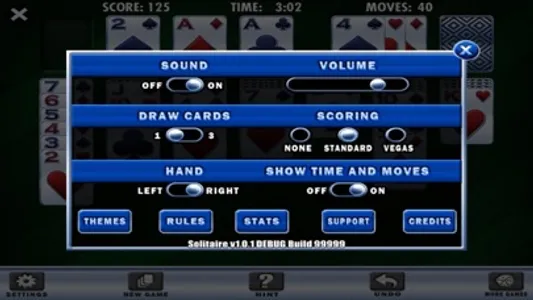 Solitaire by Homebrew Software screenshot 1