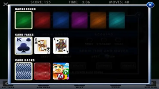 Solitaire by Homebrew Software screenshot 2