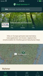 Växjö Naturkarta screenshot 0