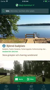 Växjö Naturkarta screenshot 1