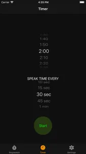 Plank Stopwatch Timer screenshot 1