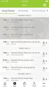Retrofit Pilates screenshot 1