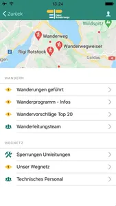 Zuger Wanderwege screenshot 1
