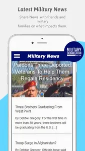 Military & Veteran News MilitaryConnection screenshot 3