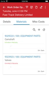 Infor MFS screenshot 6