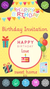 Birthday Greeting Card Creator screenshot 0