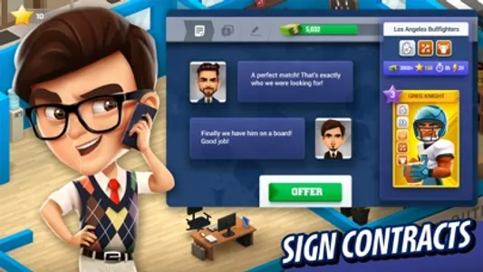 Manage the Stars: Sports Agent screenshot 2