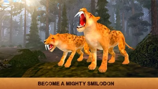 Sabertooth Tiger Survival Simulator screenshot 0