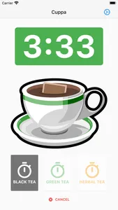 Cuppa - Tea Timer screenshot 0