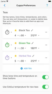 Cuppa - Tea Timer screenshot 2