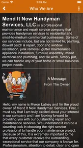 Mend It Now Handyman Services screenshot 0