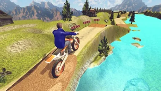 Moto Hill Racing 3D screenshot 0