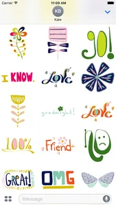 Pretty Happy Stickers screenshot 2