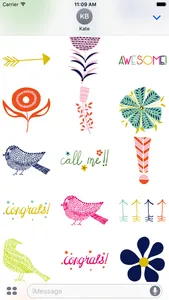 Pretty Happy Stickers screenshot 3