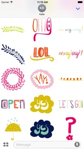 Pretty Happy Stickers screenshot 4