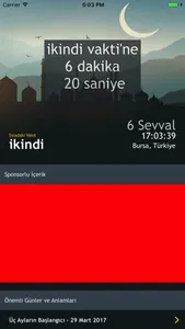 Ezan Vakitleri Türkiye screenshot 0