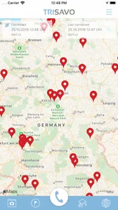 TRISAVO Emergency App screenshot 1