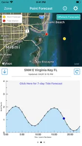 NOAA Marine Forecast & Weather screenshot 1