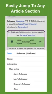 Bulbapedia - Wiki for Pokémon screenshot 2