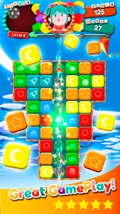 Toy cubes collapse: Tap crunch screenshot 0