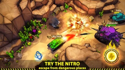 Crash of Tanks: Pocket Mayhem screenshot 1