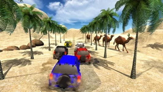 Desert Driving: Offroad Luxury Prado 3D screenshot 0