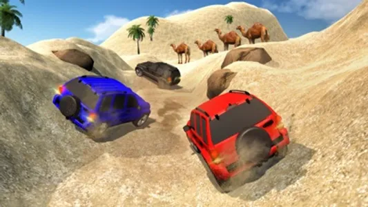 Desert Driving: Offroad Luxury Prado 3D screenshot 2