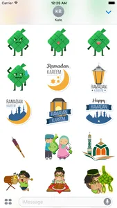 Ramadan Mubarak Stickers Emoji screenshot 2